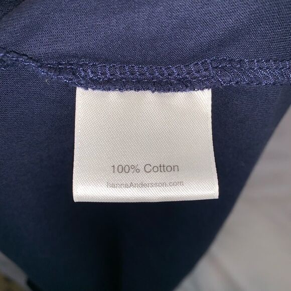 Hanna Andersson Dress With Crochet Flower Neckline‎ - Picture 4 of 4